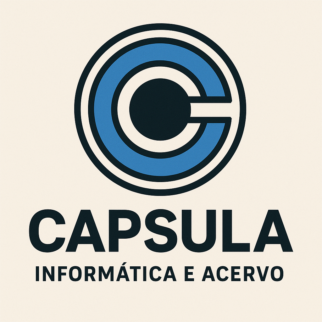 Logo Cápsula Informática e Acervo